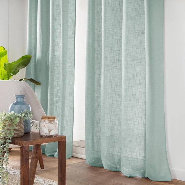 Modrá záclona 140x280 cm Cloris – douceur d'intérieur-image-3