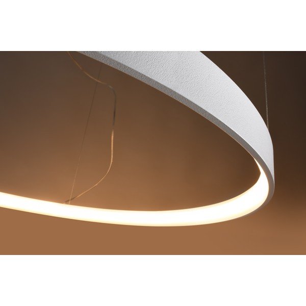 Černé hliníkové LED závěsné svítidlo ø 78 cm RIO – Thoro-image-3
