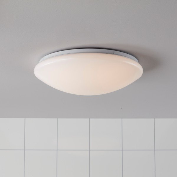 Bílé stropní svítidlo Markslöjd Plain, ⌀ 39 cm-image-1
