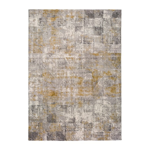 Šedý koberec Universal Kerati Mustard, 200 x 290 cm