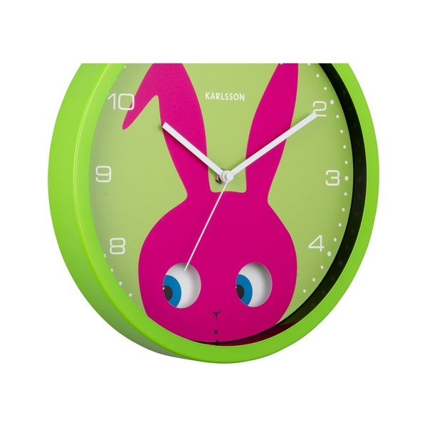Dětské hodiny ø 31 cm Peekaboo Bunny – Karlsson-image-4