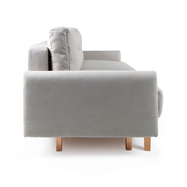 Světle šedá rozkládací pohovka Bonami Selection Pop-image-3