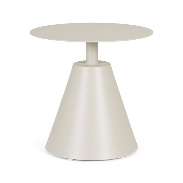 Hliníkový kulatý zahradní stolek ø 50 cm Aloha – Bizzotto