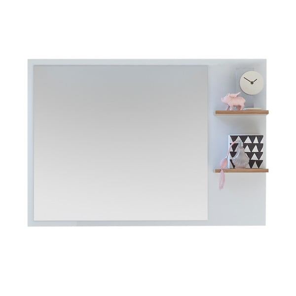 Nástěnné zrcadlo s poličkami  100x75 cm Set 923 - Pelipal