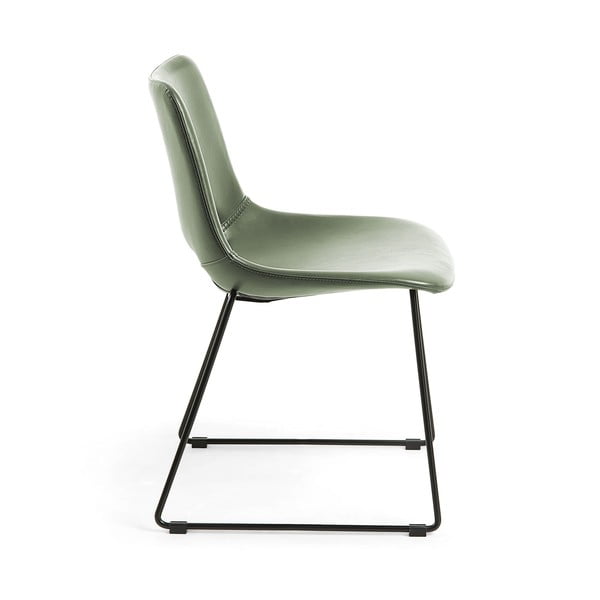 Zelená jídelní židle Kave Home Zahara-image-4