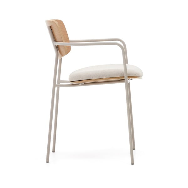 Béžové jídelní židle v sadě 4 ks Maureen – Kave Home-image-4