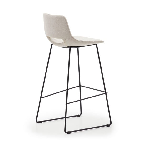 Béžová barová židle (výška sedáku 76 cm) Zahara – Kave Home-image-2