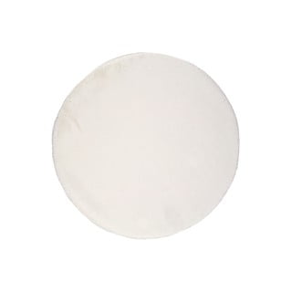 Bílý koberec Universal Fox Liso, Ø 120 cm