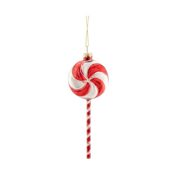 Skleněná vánoční ozdoba 2,5 cm Christmas Lollipop – Sass & Belle