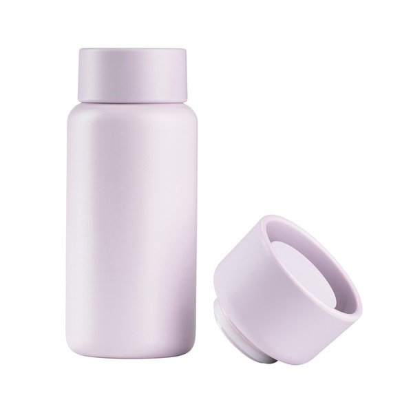 Světle růžový termo hrnek z nerezové oceli 400 ml Singles – Zone