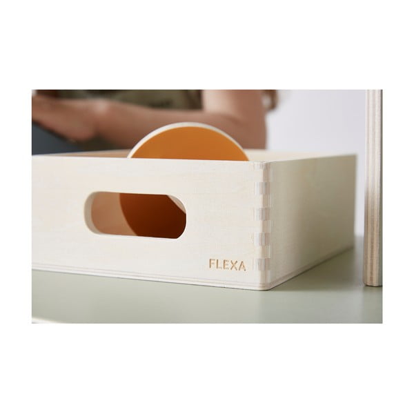 Dřevěný dětský hrací set Flexa Play Shop Fruits-image-2