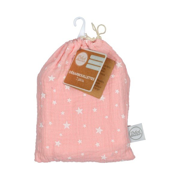 Mušelínové žínky v sadě 5 ks – Bébé Douceur-image-2