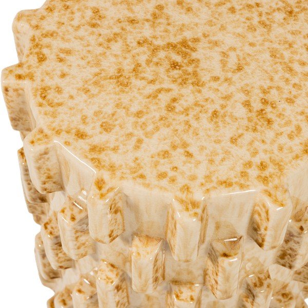 Keramický kulatý odkládací stolek ø 35 cm Axu – WOOOD-image-3