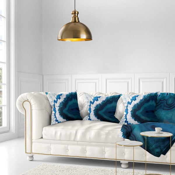 Závěsné svítidlo ve zlaté barvě s kovovým stínidlem ø 40 cm Vamp – Opviq lights-image-3