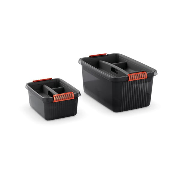 Šedý plastový rozdělovač do úložného boxu 54,5x36x8,5 cm K Latch Box – KIS-image-2