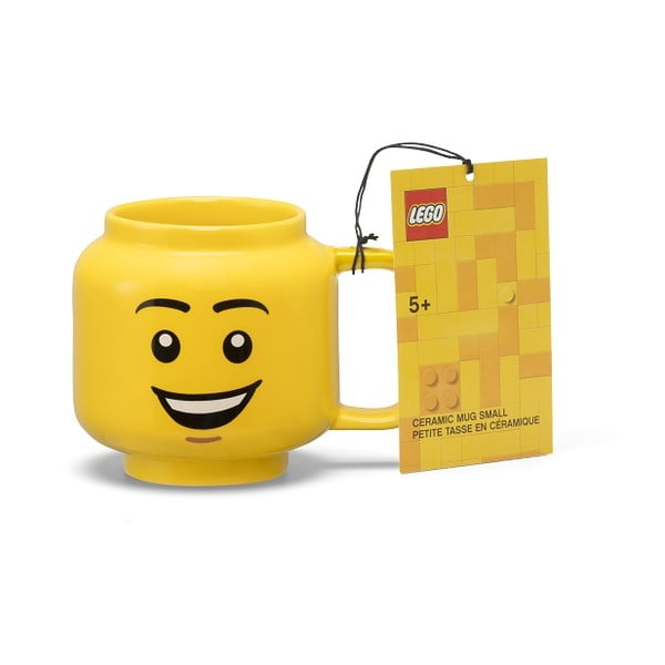 Žlutý keramický dětský hrnek 255 ml Head – LEGO®-image-4