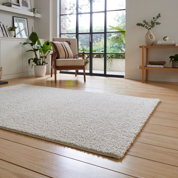Krémový pratelný koberec z recyklovaných vláken 80x150 cm Bali – Think Rugs-image-2