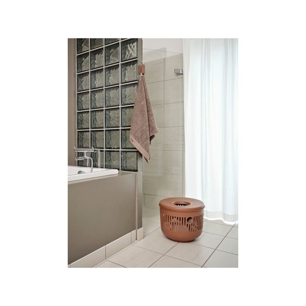 Hnědý bavlněný ručník 50x100 cm – Zone-image-3