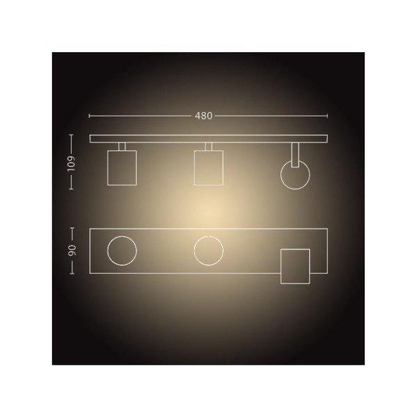 Smart bodové svítidlo GU10, 4 W Runner – Philips Hue-image-3