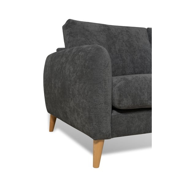 Tmavě šedé křeslo Marvel - Scandic-image-4