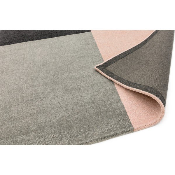 Růžovo-šedý koberec Asiatic Carpets Blox, 200 x 300 cm-image-4