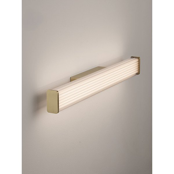 Kovové LED nástěnné svítidlo v matně zlaté barvě Misty – Nova Luce-image-2