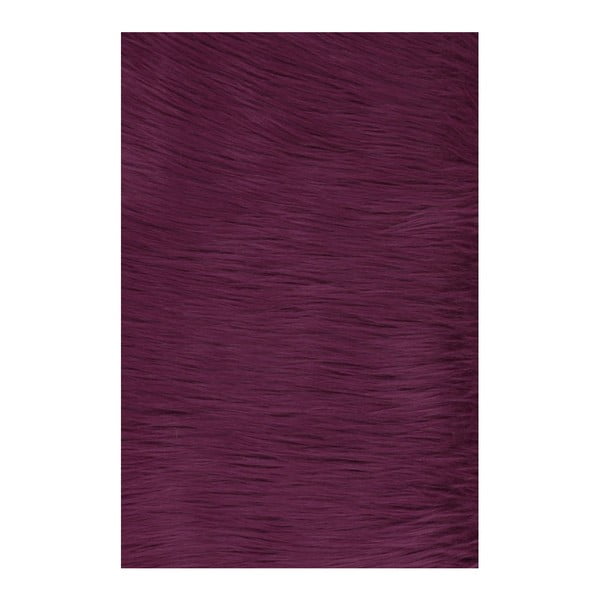 Fialový koberec z umělé kožešiny Pelus Purple, 150 x 200 cm-image-2