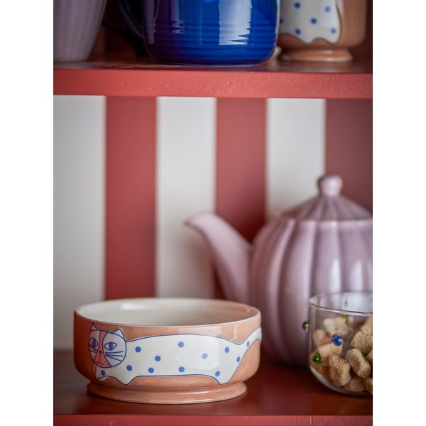 Světle hnědé misky v sadě 4 ks z kameniny Missy – Bloomingville-image-1