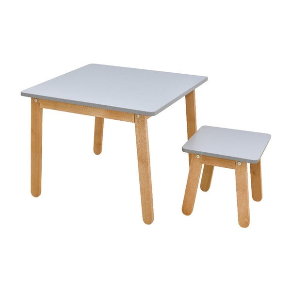 Šedý dětský stůl BELLAMY Woody-image-2