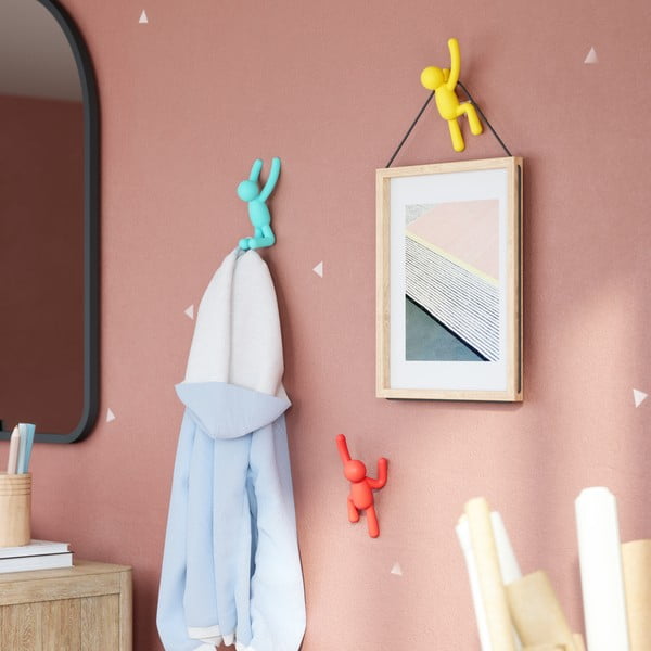 Nástěnné háčky v sadě 3 ks Buddy – Umbra-image-1