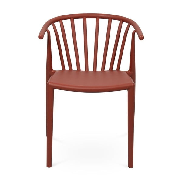 Hnědá plastová zahradní židle Capri – Bonami Essentials-image-2