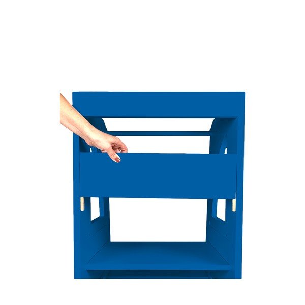 Přední modrá lišta k učicí věži Montessori - Rocket Baby