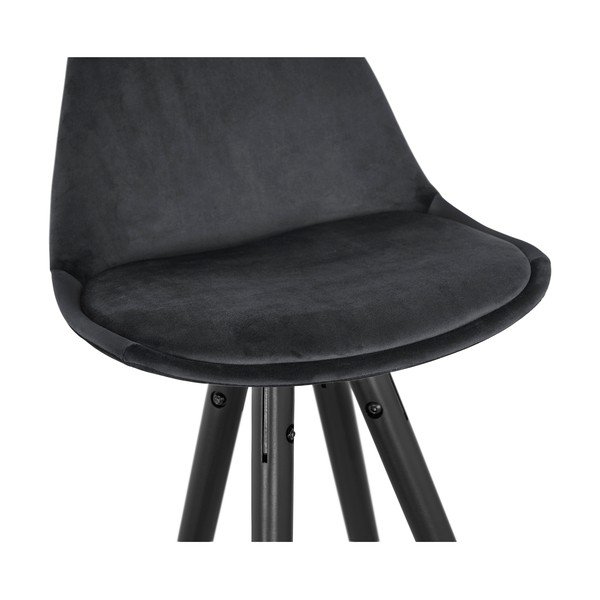 Černá barová židle Kokoon Carry Mini, výška sedáku 65 cm-image-2