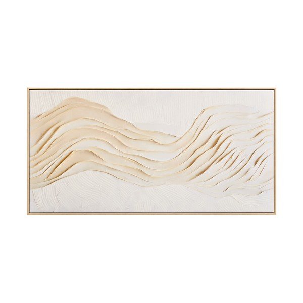 3D obraz s rámem/na plátně 73x143 cm Astratto – Premier Housewares