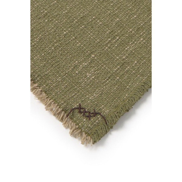 Khaki bavlněná deka 130x180 cm Handloom – Lorena Canals-image-4