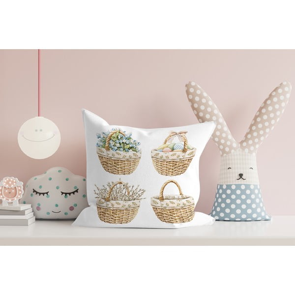 Povlak na polštář s velikonočním motivem 43x43 cm – Mila Home-image-2