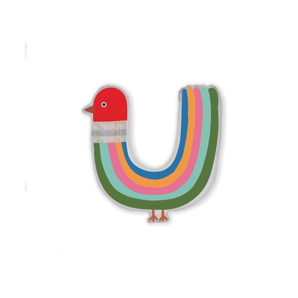 Polštář Little Nice Things Rainbow Bird