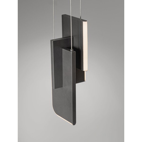Světle šedé kovové LED stmívatelné závěsné svítidlo Totem – Nova Luce-image-3