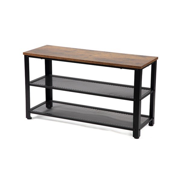 Černý ocelový botník 80x45x30 cm Arne – Bonami Essentials