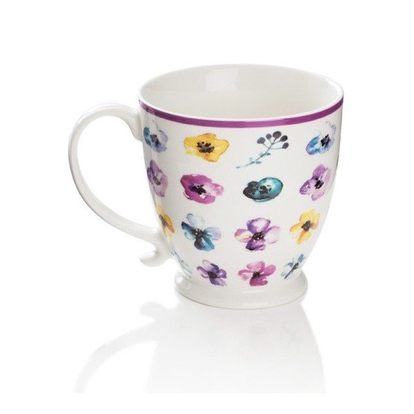 Hrnek z kostního porcelánu Sabichi Hello Spring, 450 ml
