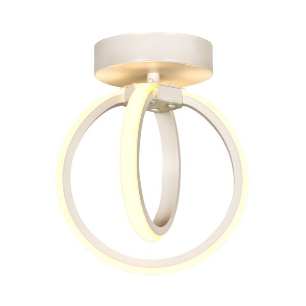 Bílé kovové LED stropní svítidlo Sezen – Squid Lighting