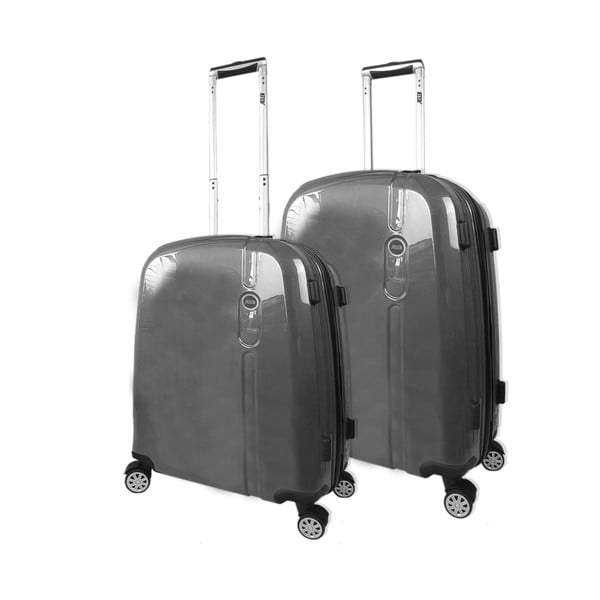 Set 2 cestovních kufrů Victorio Antracita