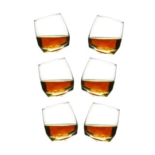 Sada 6 houpacích sklenic na whiskey Sagaform, 200 ml