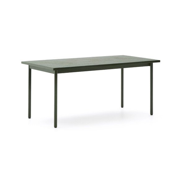 Ocelový zahradní jídelní stůl 91x182 cm Maurina – Kave Home