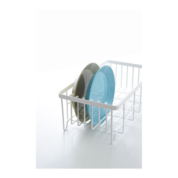 Bílý odkapávač nádobí YAMAZAKI Tower Wire-image-4