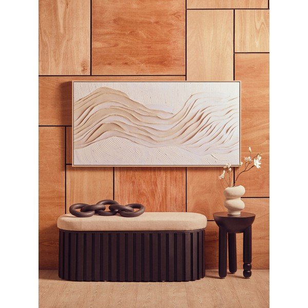 3D obraz s rámem/na plátně 73x143 cm Astratto – Premier Housewares-image-1
