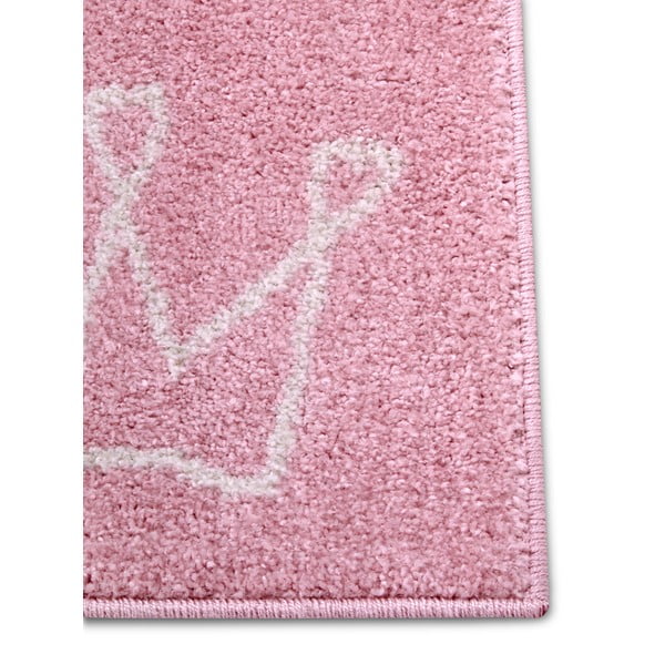 Růžový dětský koberec 160x235 cm Crowns – Hanse Home-image-3
