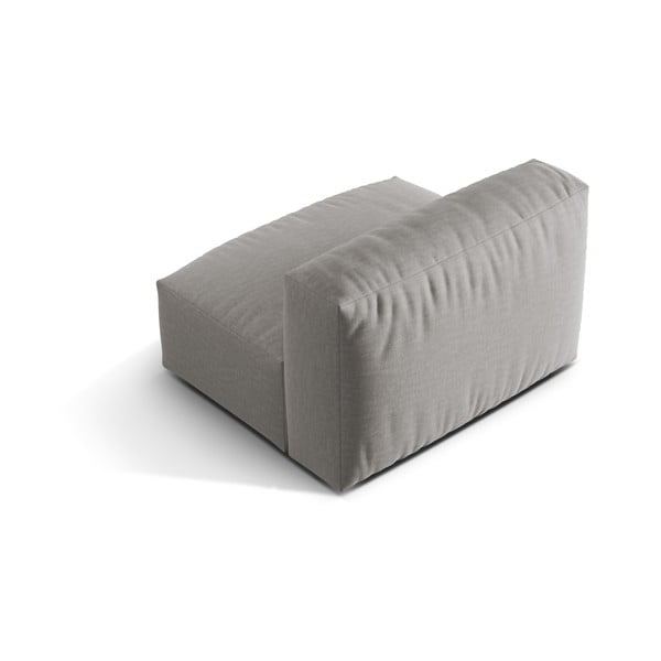 Světle šedý modul pohovky (středový díl) Martina – Micadoni Home-image-2