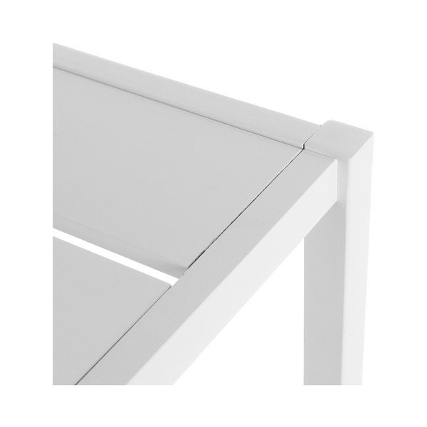 Bílý regál 37x140 cm – Casa Selección-image-1