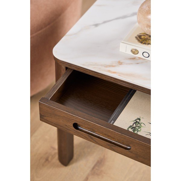 Odkládací stolek s keramickou deskou 45x45 cm Southampton – Actona-image-1